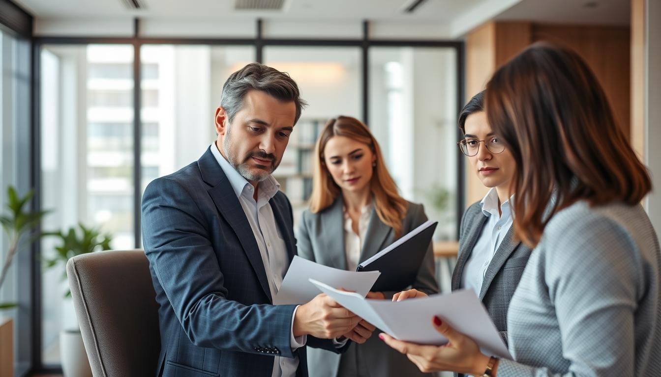 Property settlement documents and transfer review